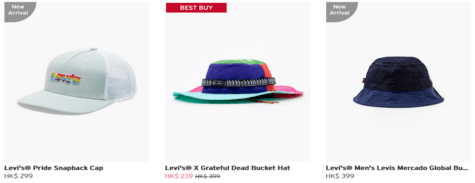 Levi’s Hats, Beanies & Caps